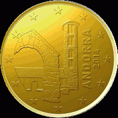 10 Cent UNC Andorra